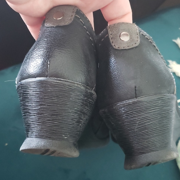 Earth Origins black leather comfort shoe sz 7.5 - Picture 7 of 8